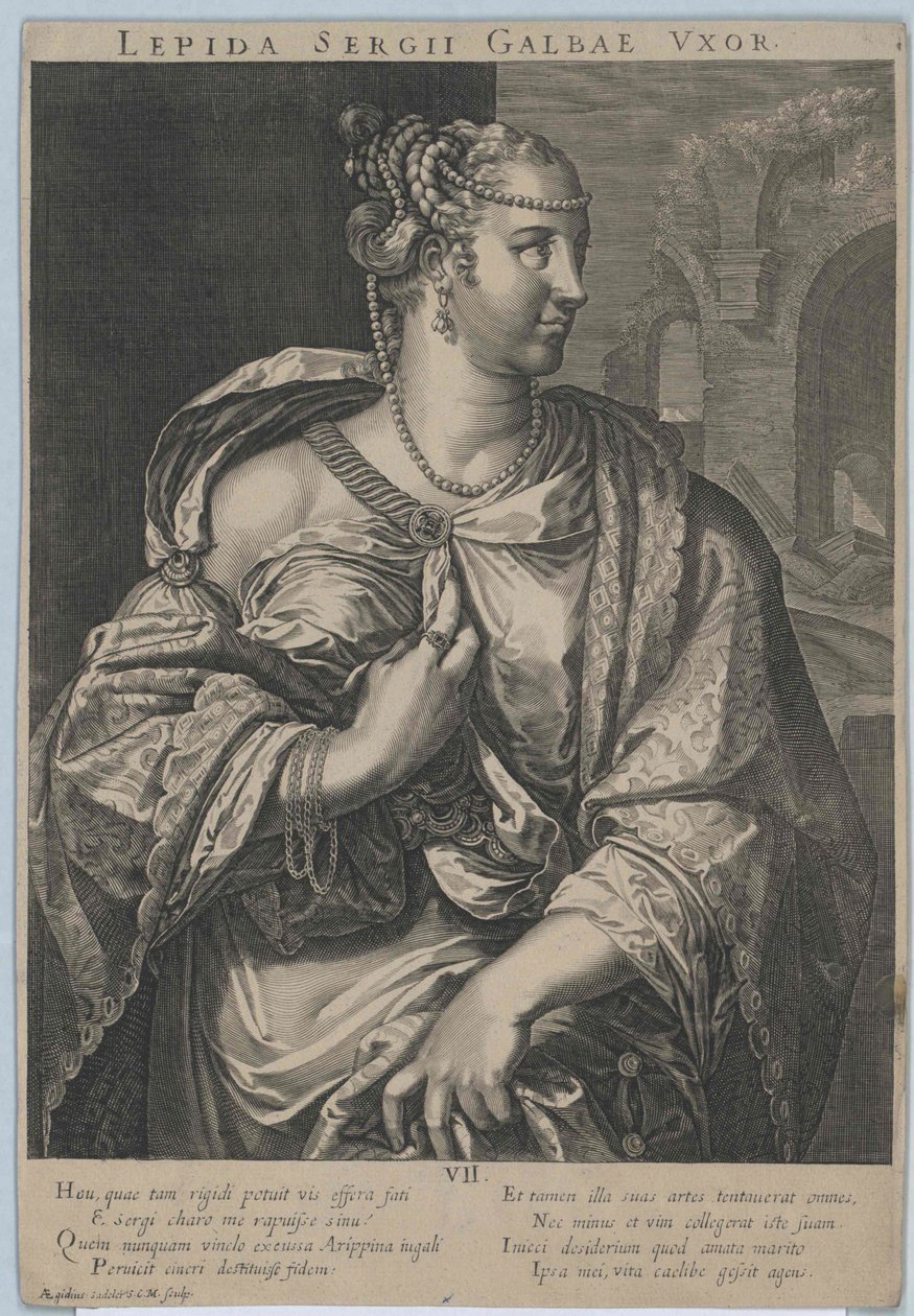 1. vuosisata jKr Aemilia Lepida tekijältä Artist Unknown