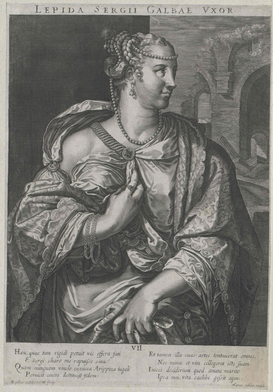 1. vuosisata jKr Aemilia Lepida tekijältä Artist Unknown
