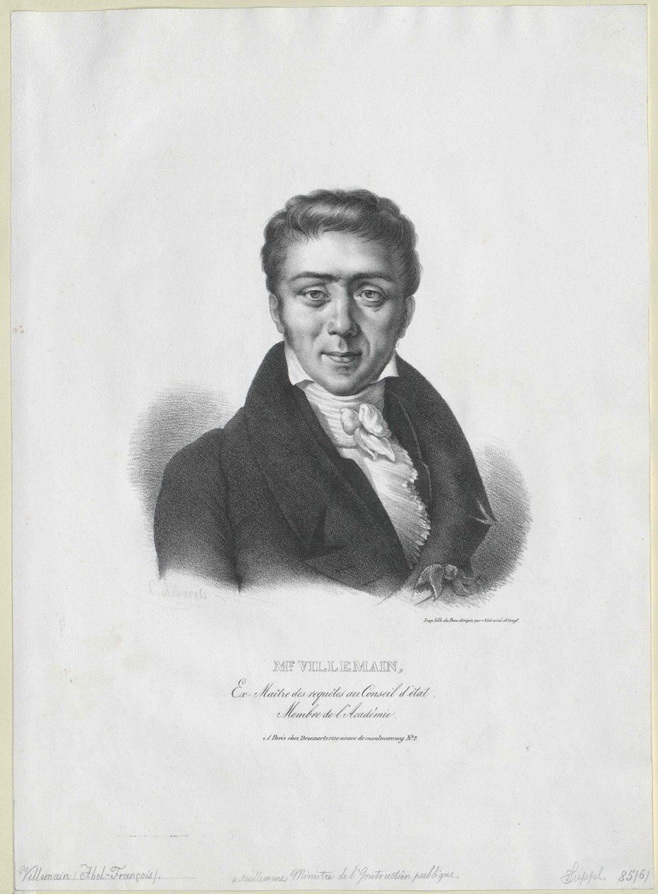 Abel-Francois Villemain tekijältä Artist Unknown