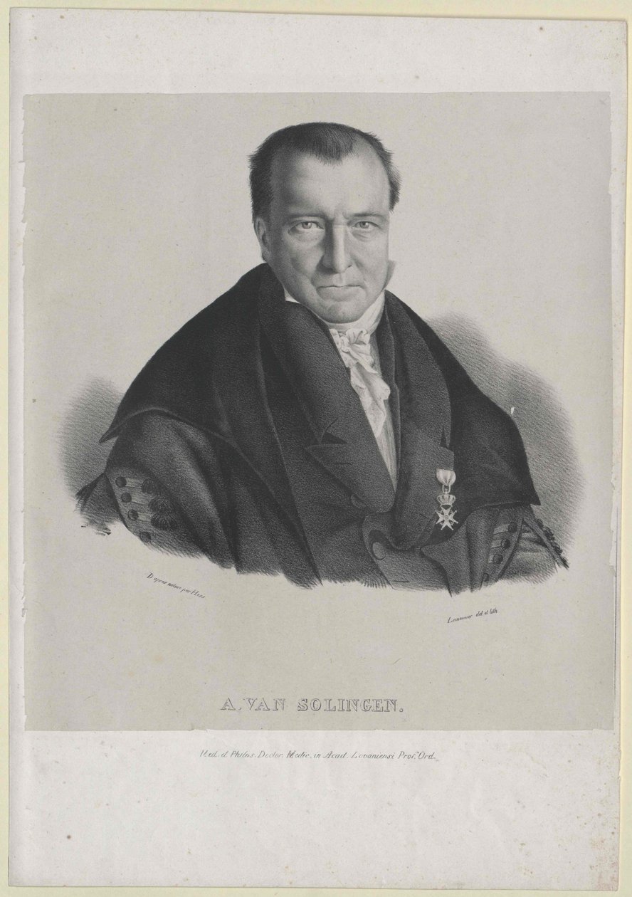 Adriaan van Solingen (painettu) tekijältä Artist Unknown