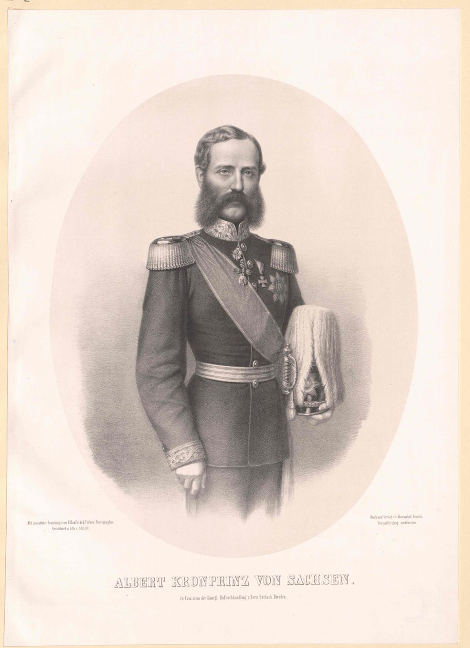 Albert I Saksin kuningas, tekijältä Artist Unknown