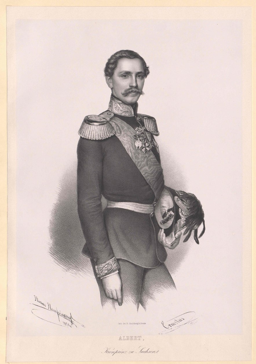 Albert I Saksin kuningas, tekijältä Artist Unknown