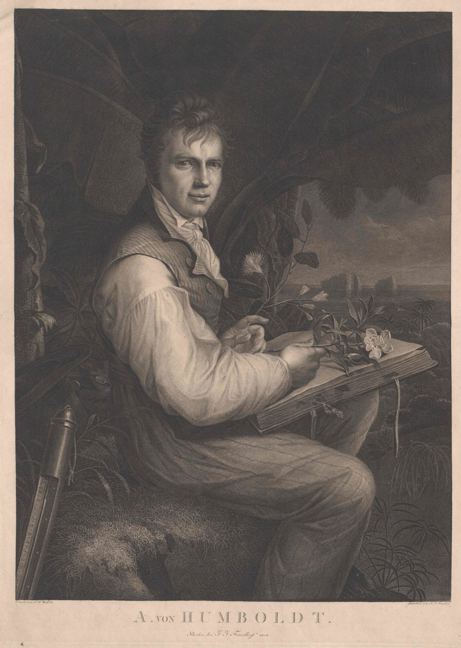 Alexander vapaaherra von Humboldt tekijältä Artist Unknown