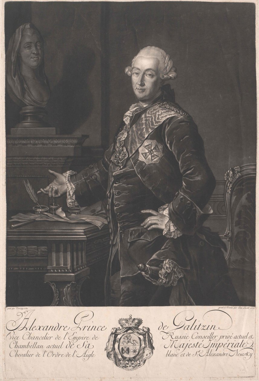 Alexander kreivi Galitzin tekijältä Artist Unknown