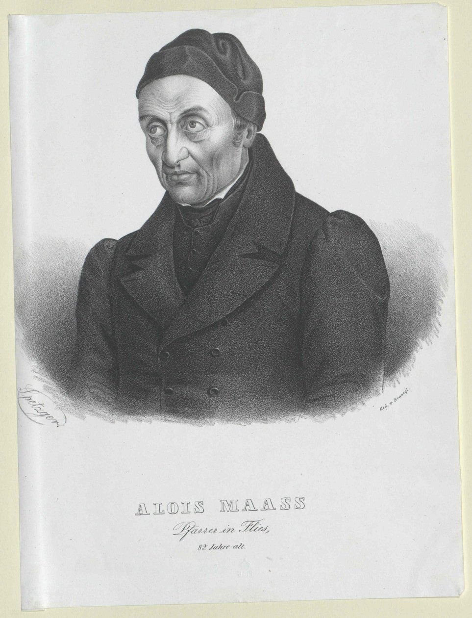 Alois Maas (painettu) tekijältä Artist Unknown
