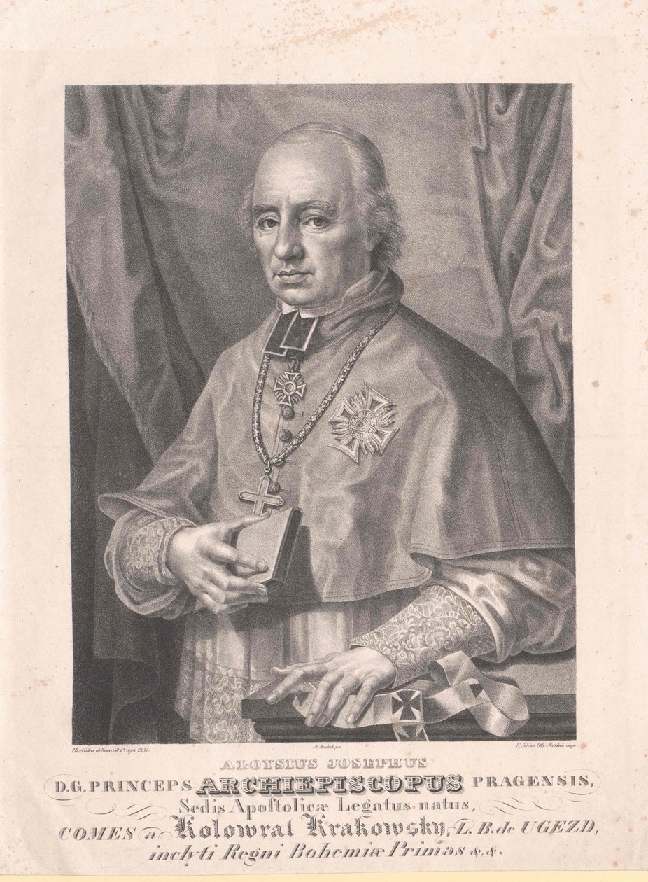 Aloysius Joseph kreivi Kolovrat Krakowski tekijältä Artist Unknown