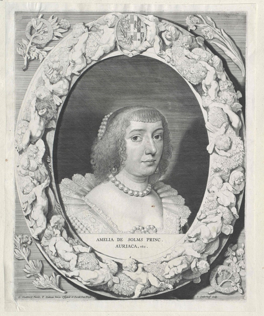 Amalie Solms-Braunfelsin kreivitär tekijältä Artist Unknown