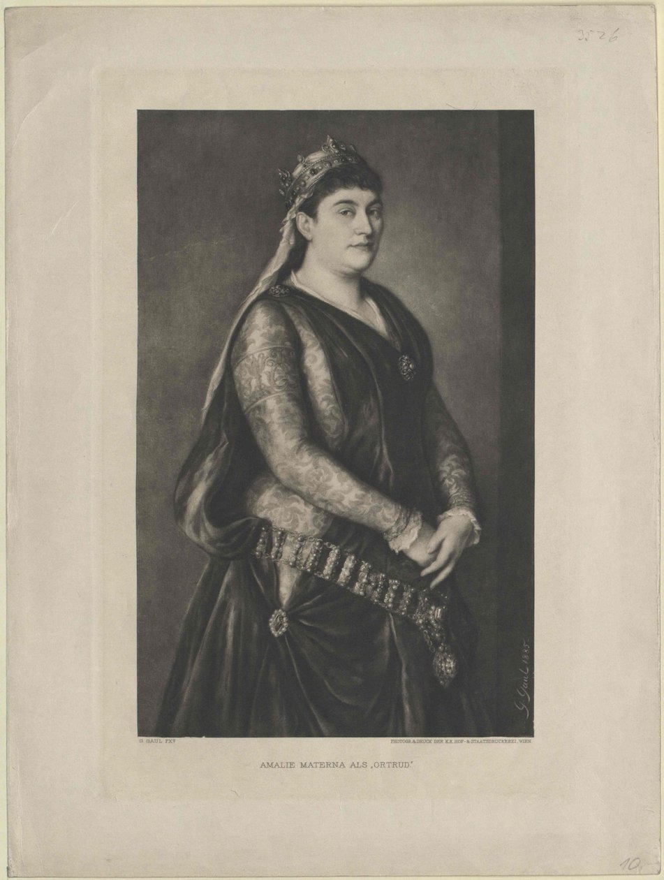 Amalie Materna tekijältä Artist Unknown