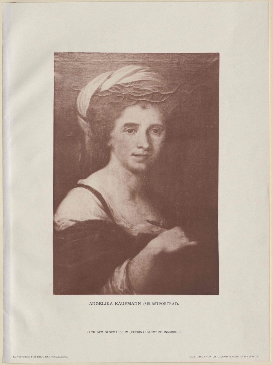 Angelika Kauffmann (tulosta) tekijältä Artist Unknown