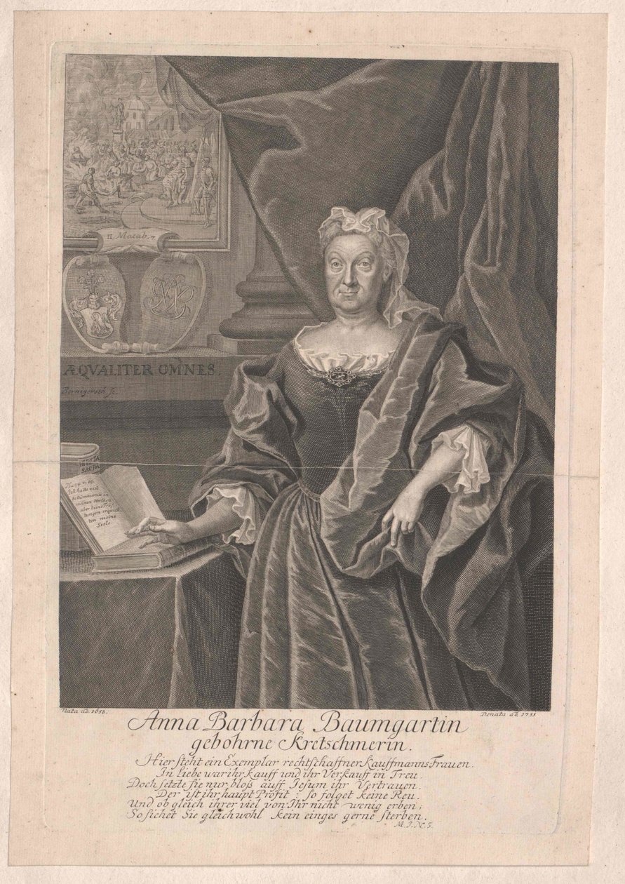 Anna Barbara Kretschmer tekijältä Artist Unknown