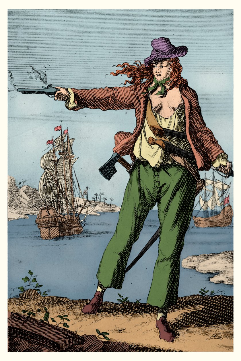 Anne Bonney (tulosta) tekijältä Artist Unknown
