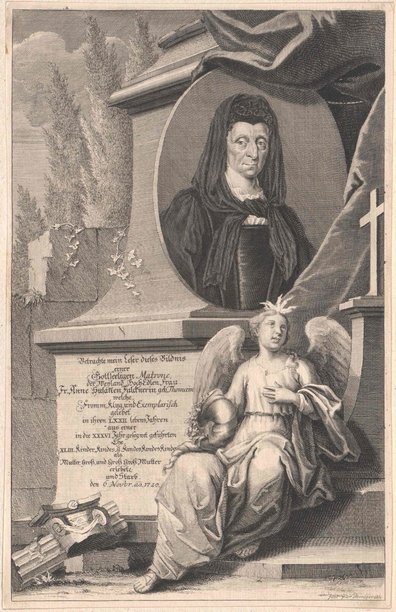 Anne Susanna Thomae (tulosta) tekijältä Artist Unknown