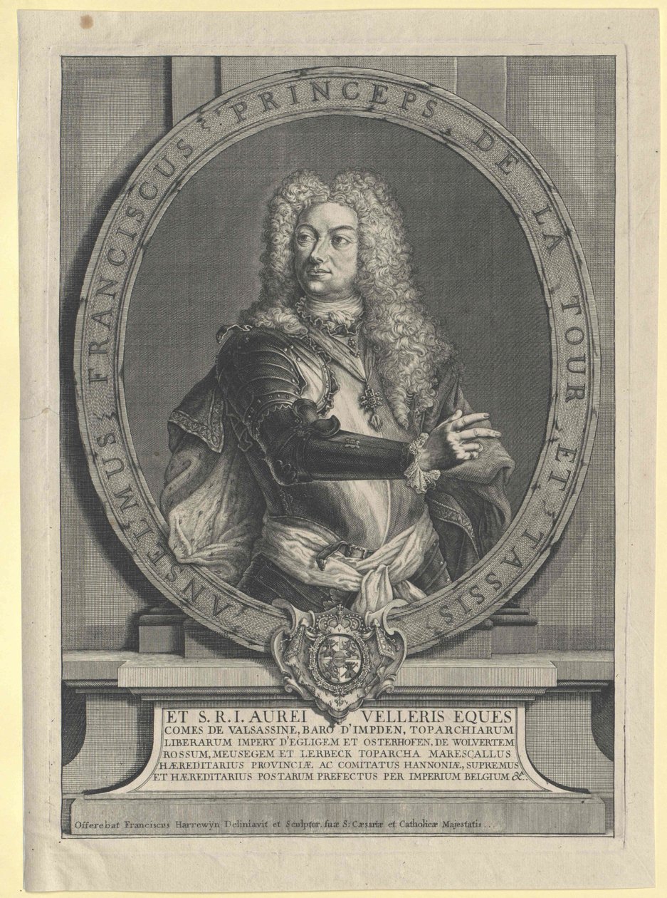 Anselm Franz kreivi Thurn ja Taxis tekijältä Artist Unknown