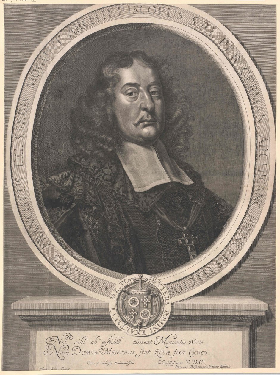Anselm Franz von Ingelheim (painettu) tekijältä Artist Unknown