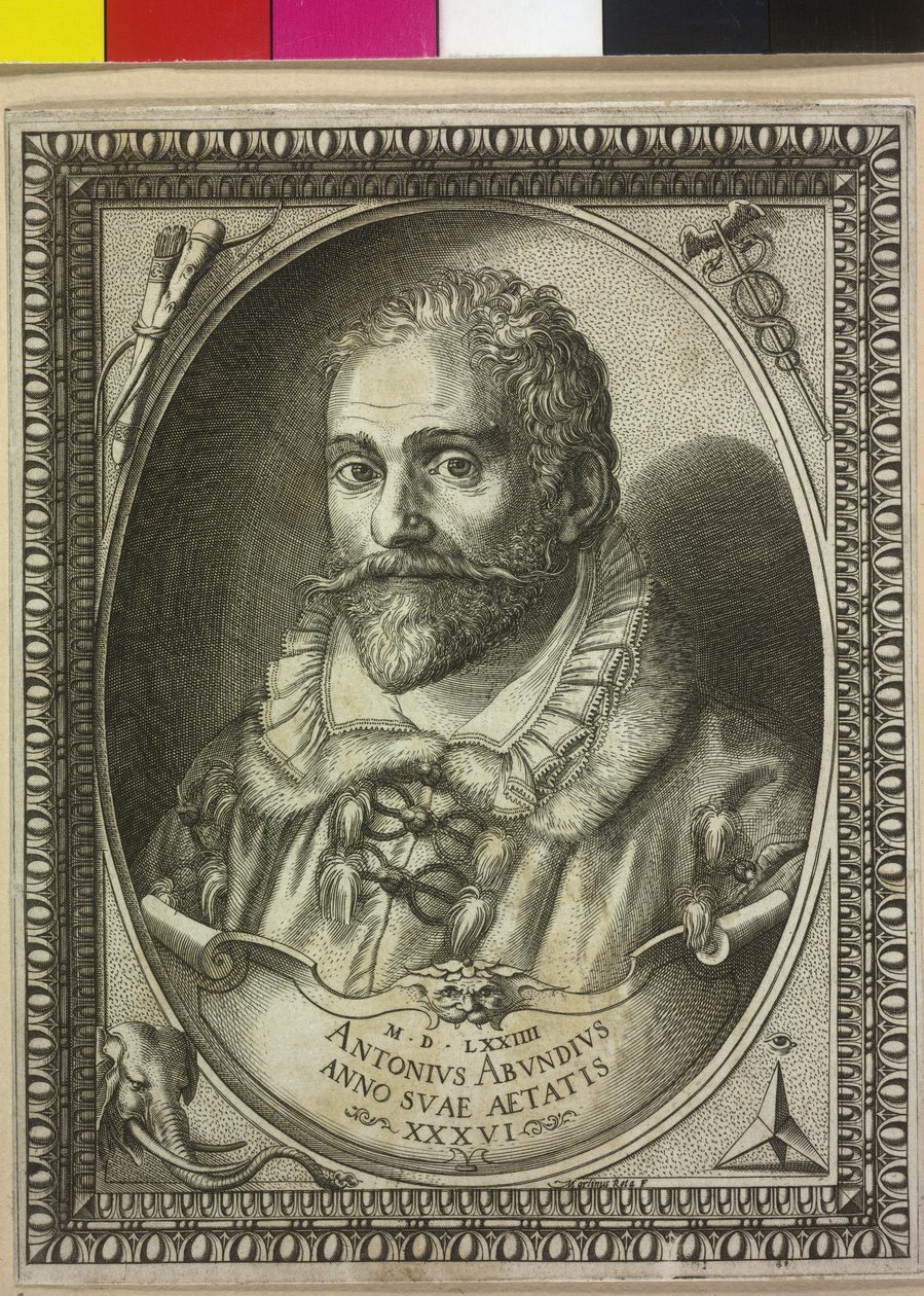 Antonio Abondio (tulosta) tekijältä Artist Unknown