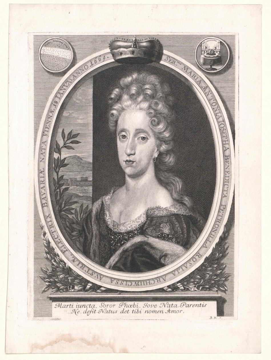 Itävallan arkkiherttuatar Antonie tekijältä Artist Unknown
