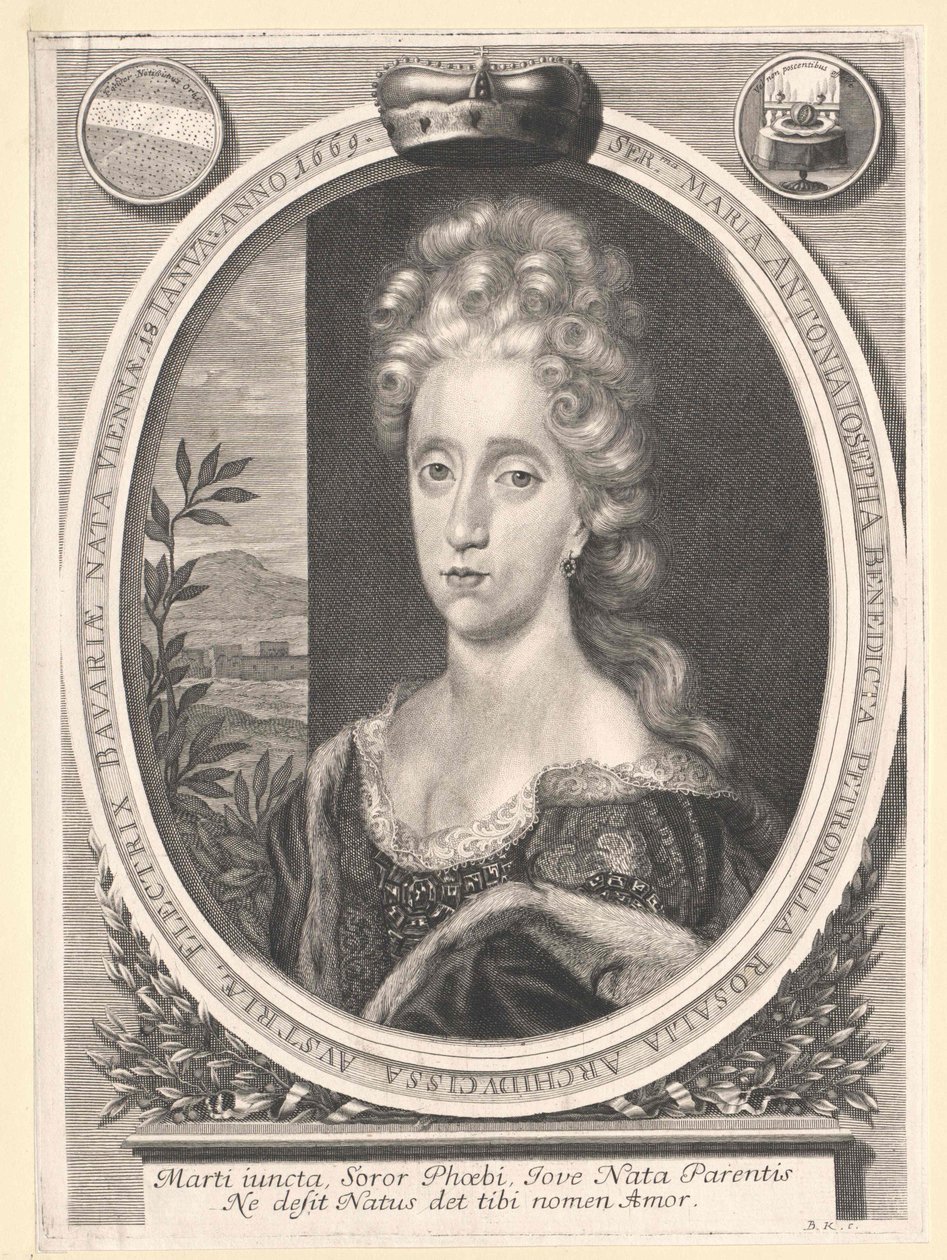 Itävallan arkkiherttuatar Antonie tekijältä Artist Unknown
