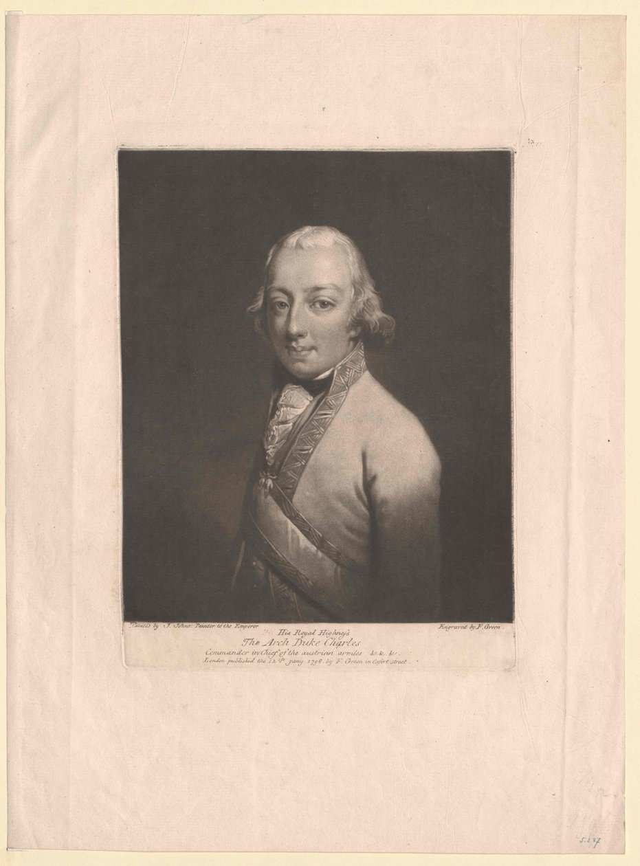 Itävallan arkkiherttua Karl tekijältä Artist Unknown