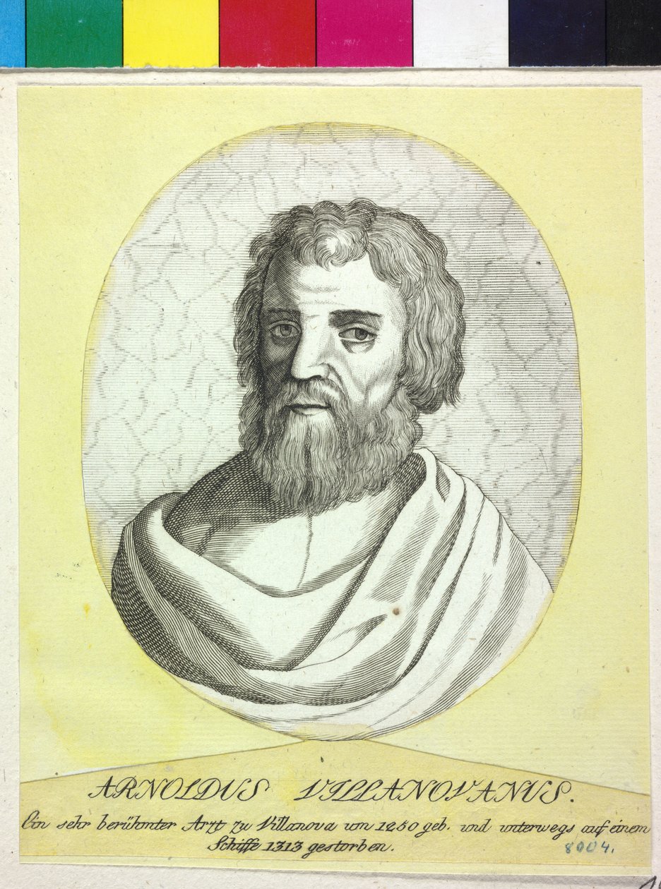 Arnaldus Villanovalainen (tulosta) tekijältä Artist Unknown