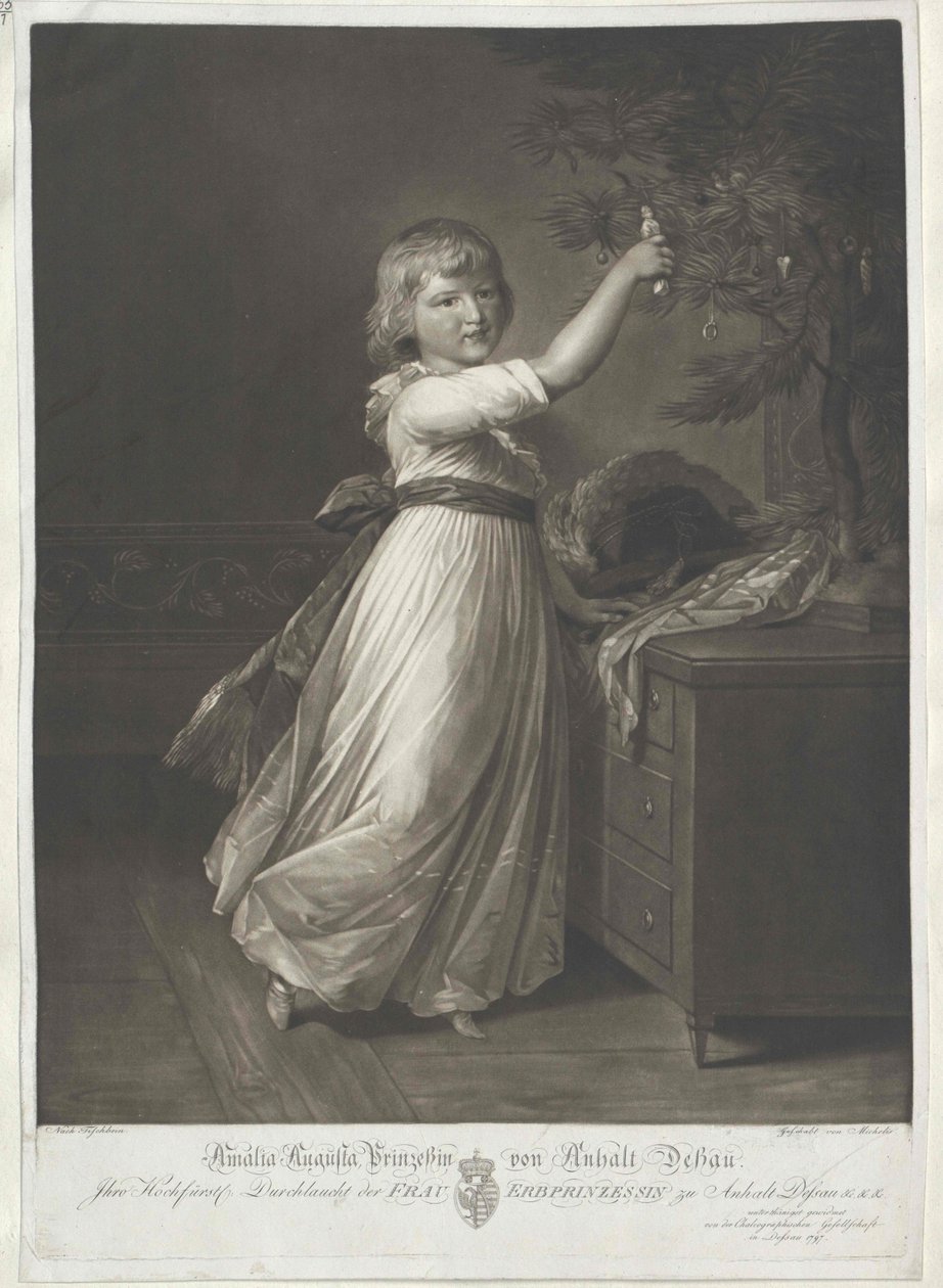 Auguste prinsessa Anhalt-Dessau tekijältä Artist Unknown