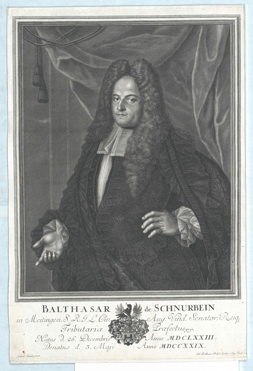 Balthazar Schnurbein von und zu Meitingen tekijältä Artist Unknown