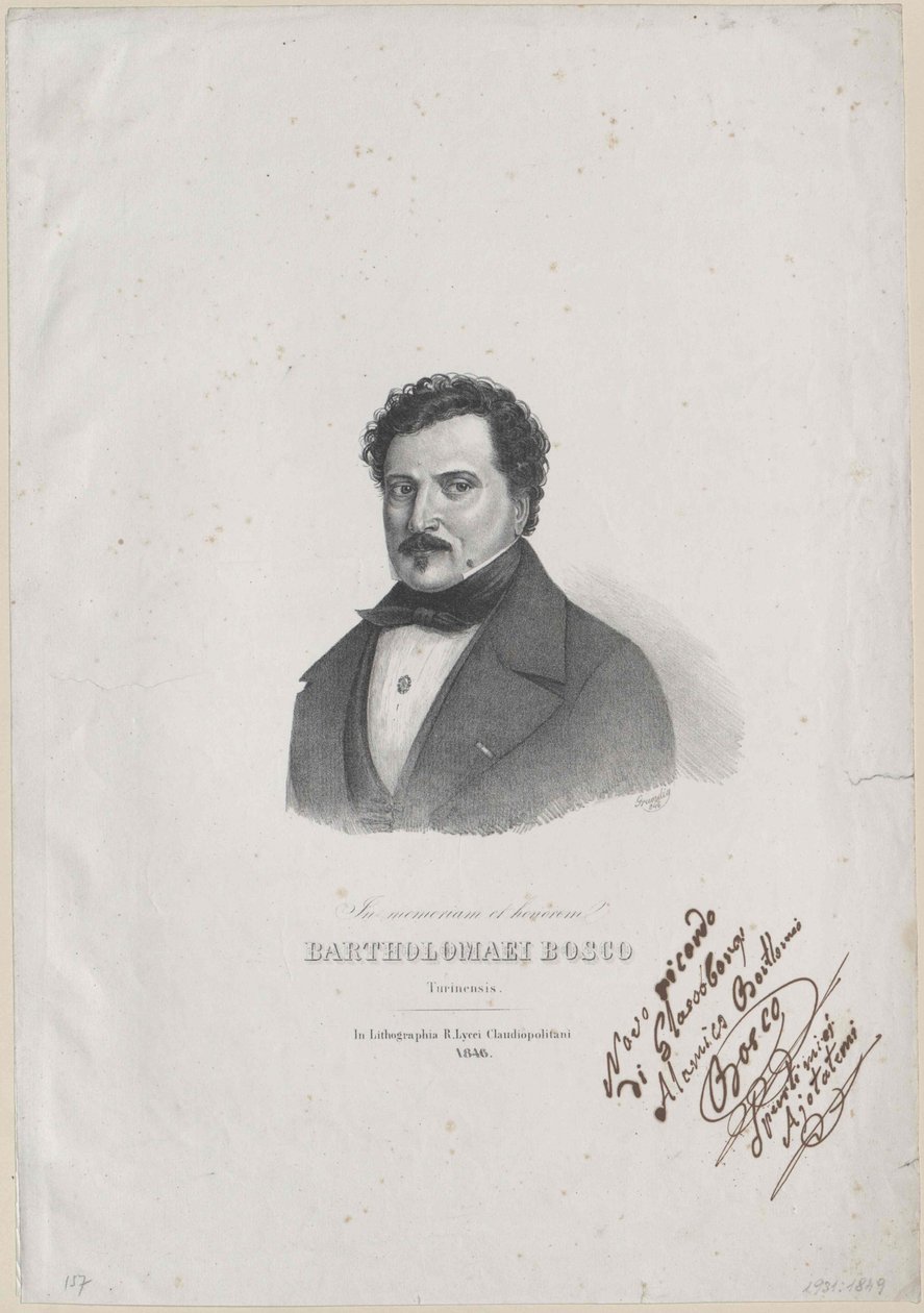 Bartolommeo Bosco (tulosta) tekijältä Artist Unknown