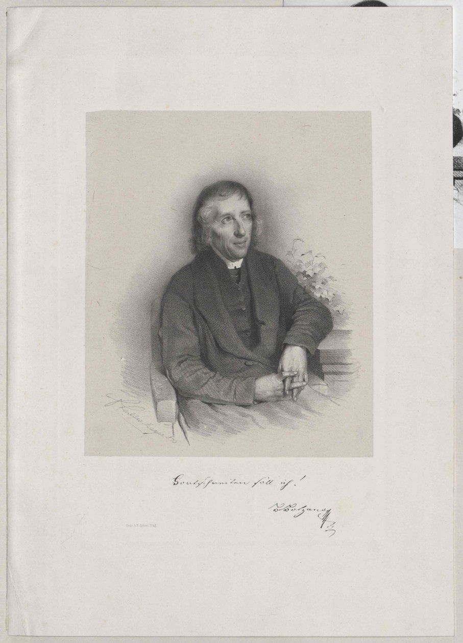Bernard Bolzano tekijältä Artist Unknown