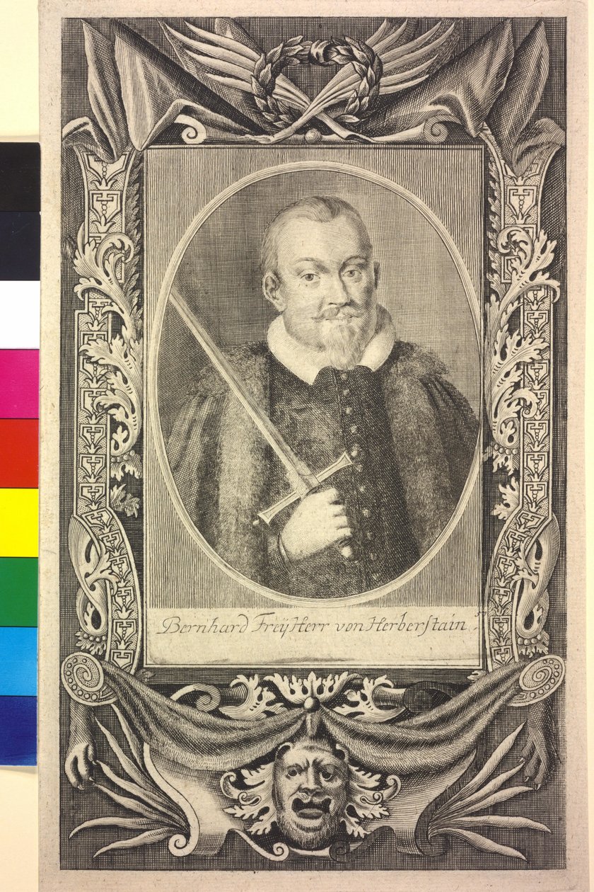 Bernhardin Herbersteinin paroni tekijältä Artist Unknown