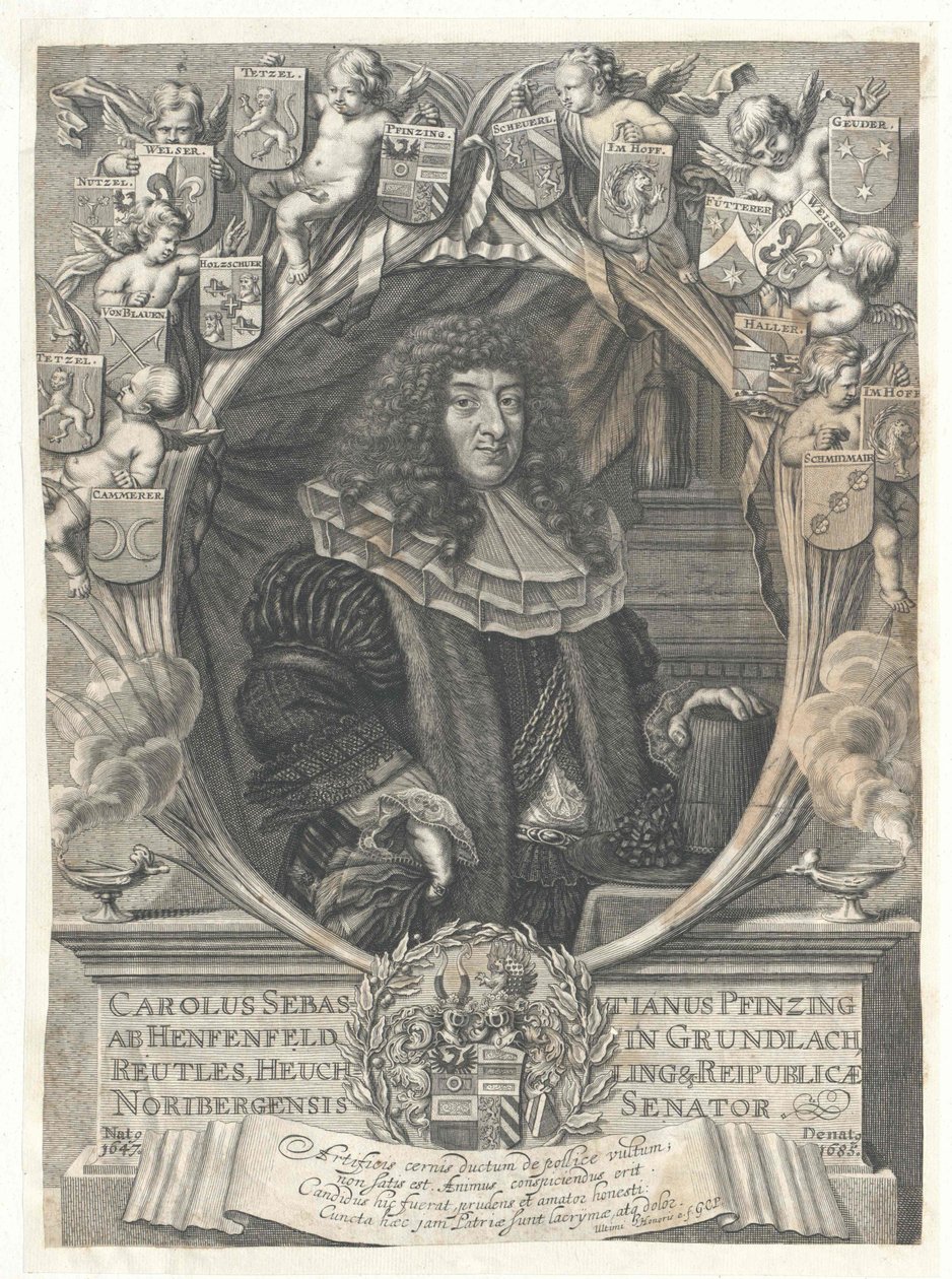 Carl Sebastian Pfinzing alkaen Henfenfeld tekijältä Artist Unknown