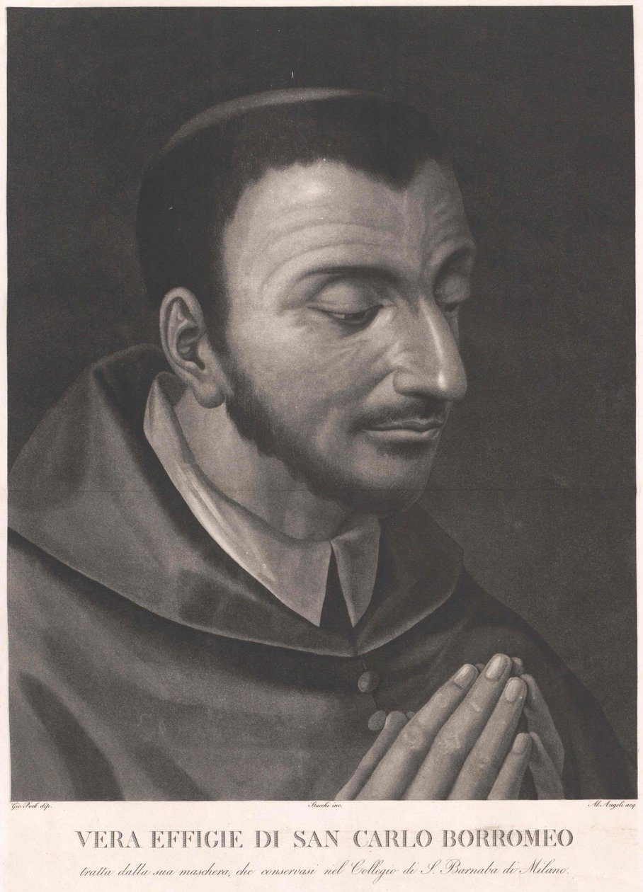 Carlo Borromeo (tulosta) tekijältä Artist Unknown