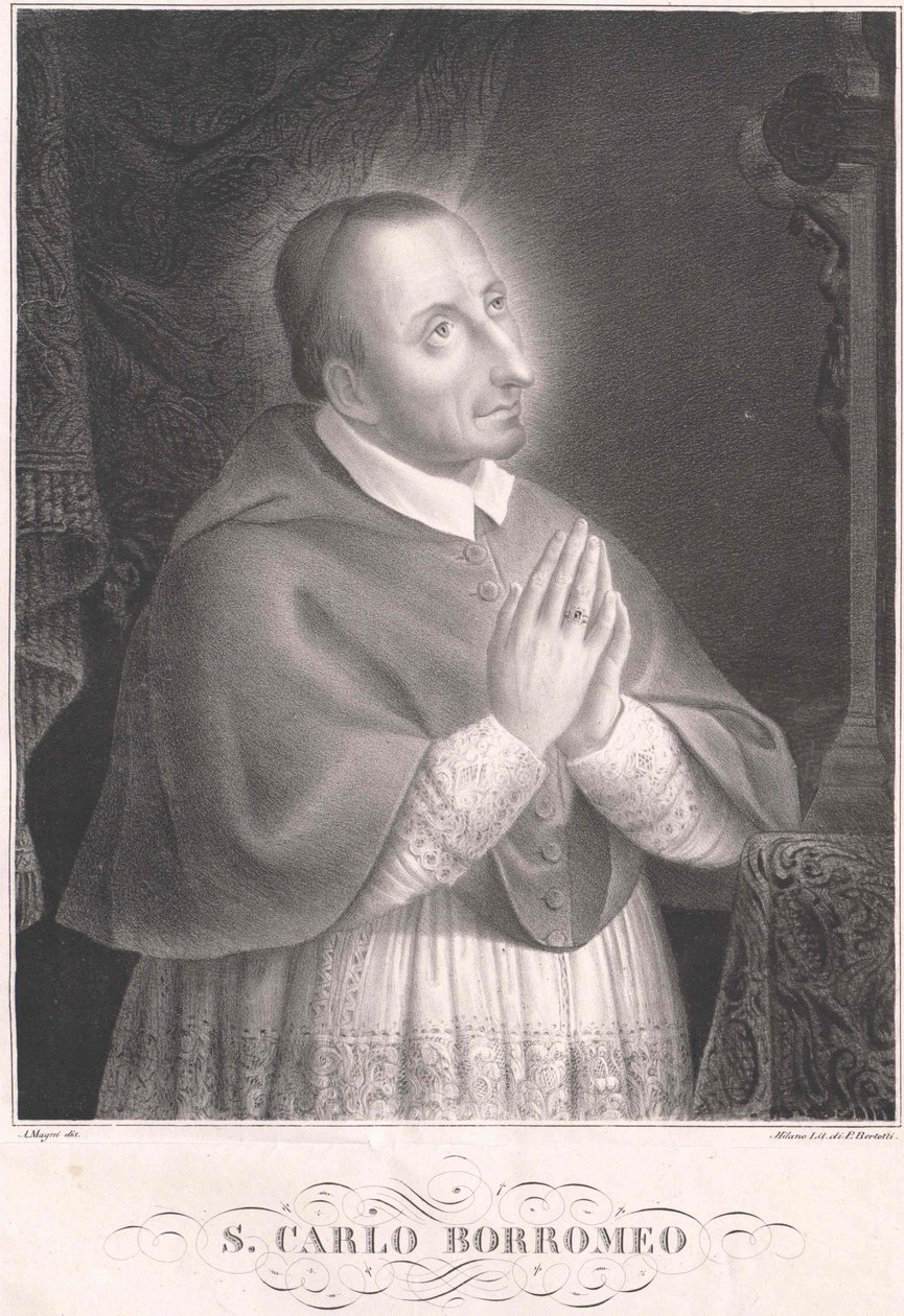 Carlo Borromeo, tekijältä Artist Unknown