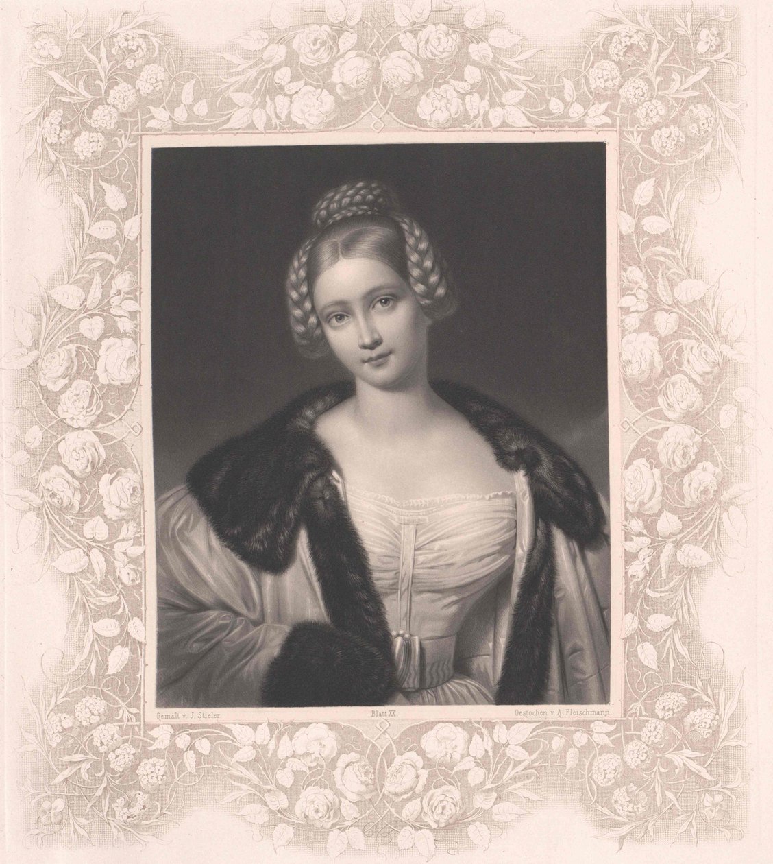 Caroline paronitar von Spiering (painos) tekijältä Artist Unknown