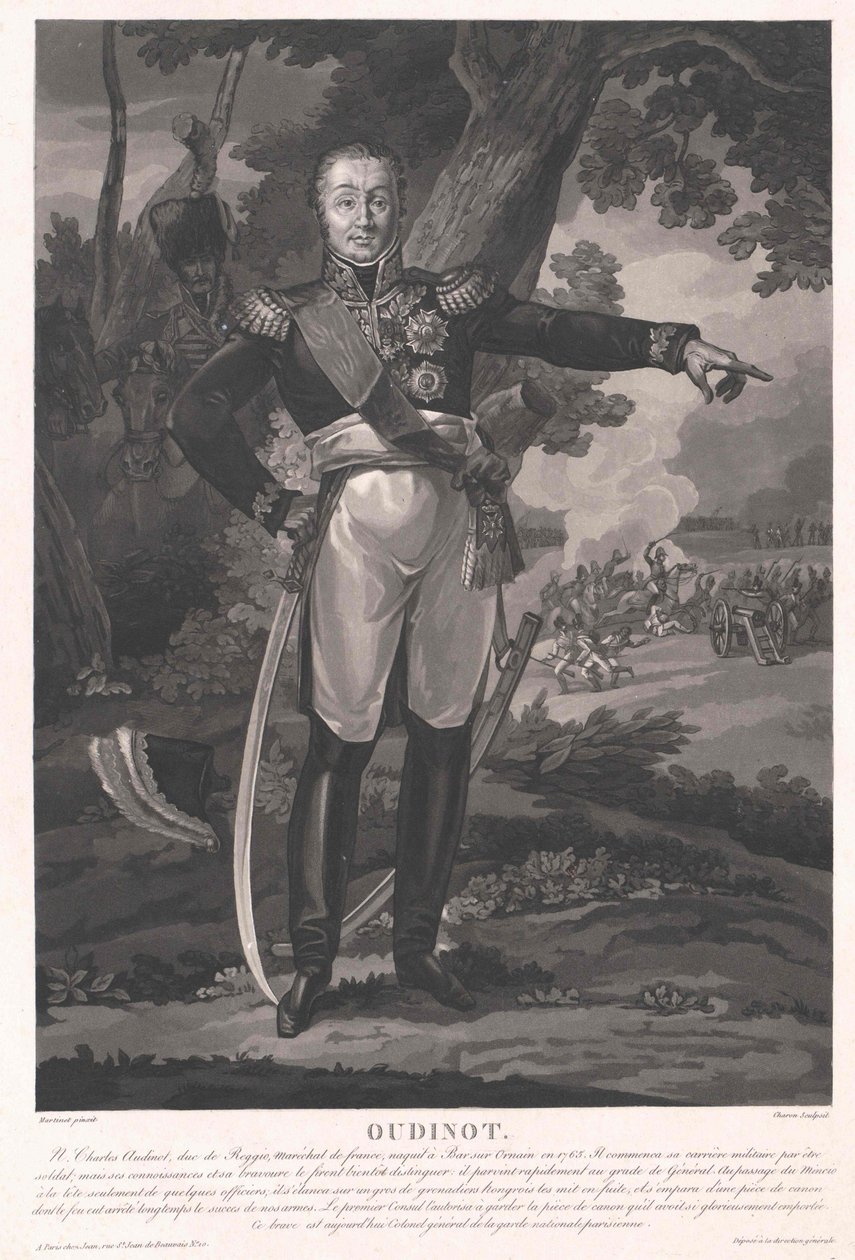 Charles Nicolas Duc de Reggio Oudinot Charles Nicolas Duc de Reggio Oudinot tekijältä Artist Unknown