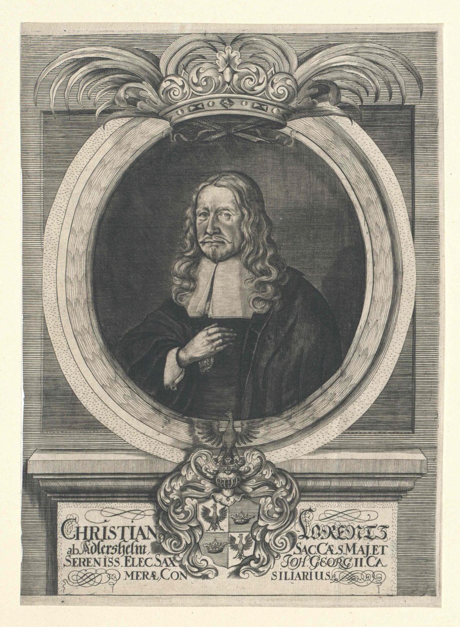 Christian Lorenz Adlershelm (tulosta) tekijältä Artist Unknown
