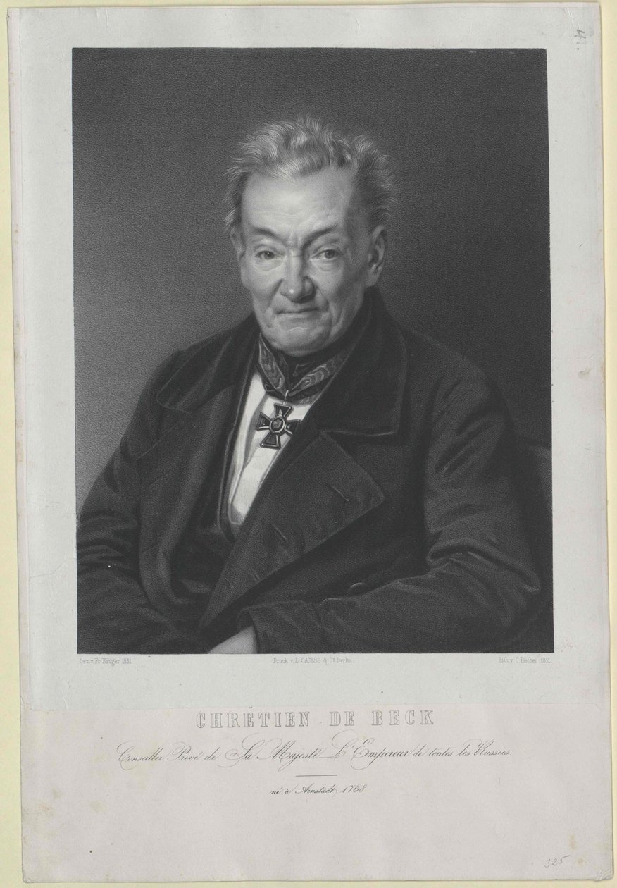Christian von Beck tekijältä Artist Unknown