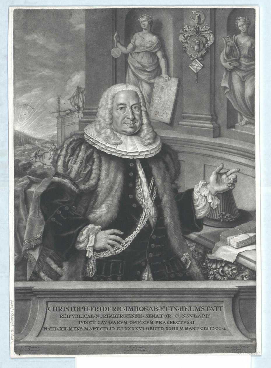 Christoph Friedrich Imhof tekijältä Artist Unknown