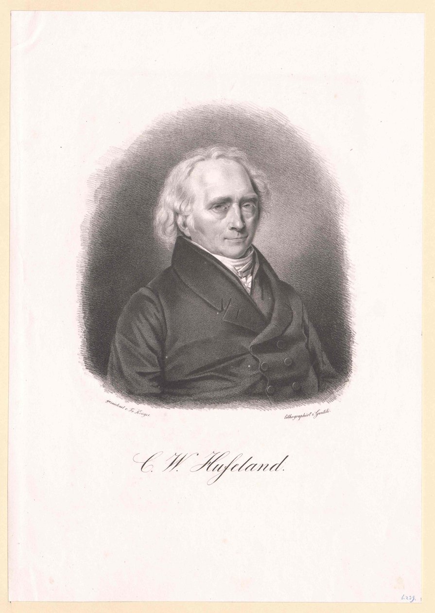Christoph Wilhelm Hufeland tekijältä Artist Unknown