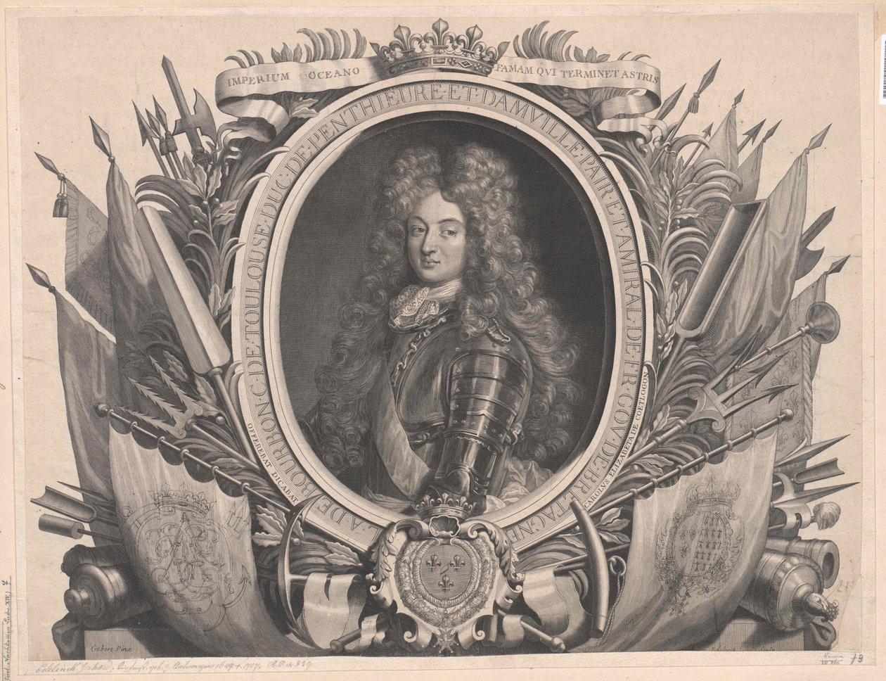 Toulousen Bourbonin kreivi (tulosta) tekijältä Artist Unknown