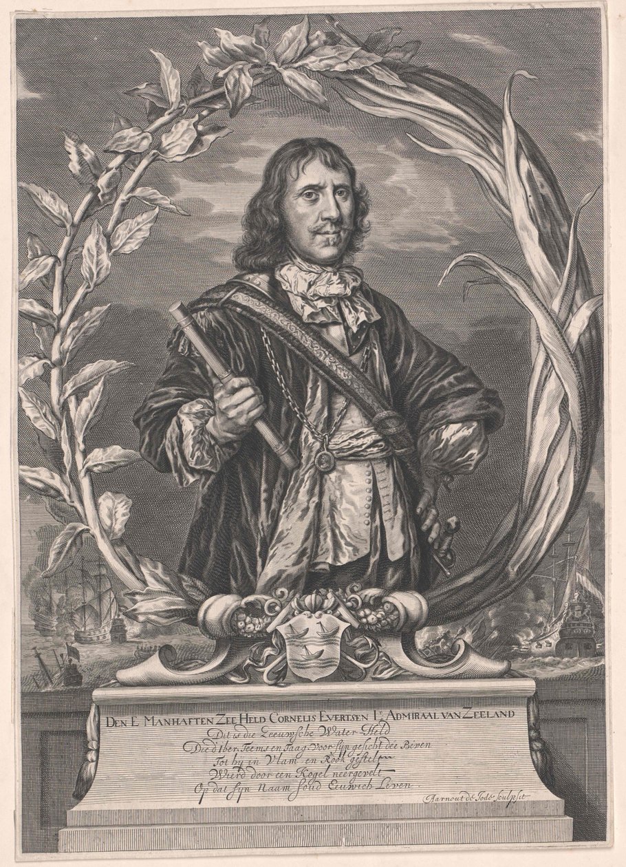Cornelis d. Ae Evertsen tekijältä Artist Unknown