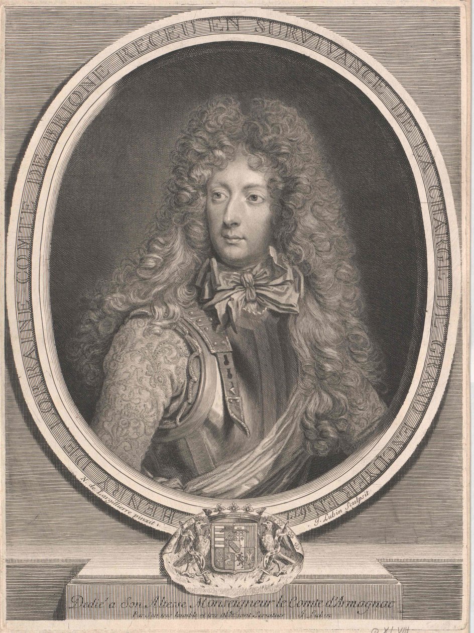Brionnen kreivi Henrik Lorrainealainen tekijältä Artist Unknown