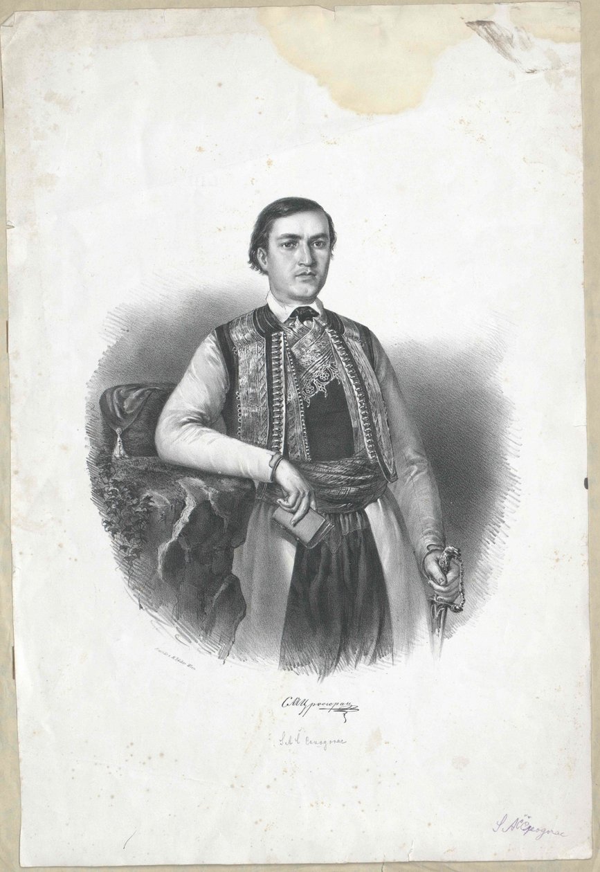 Montenegron kreivi Danilo I tekijältä Artist Unknown