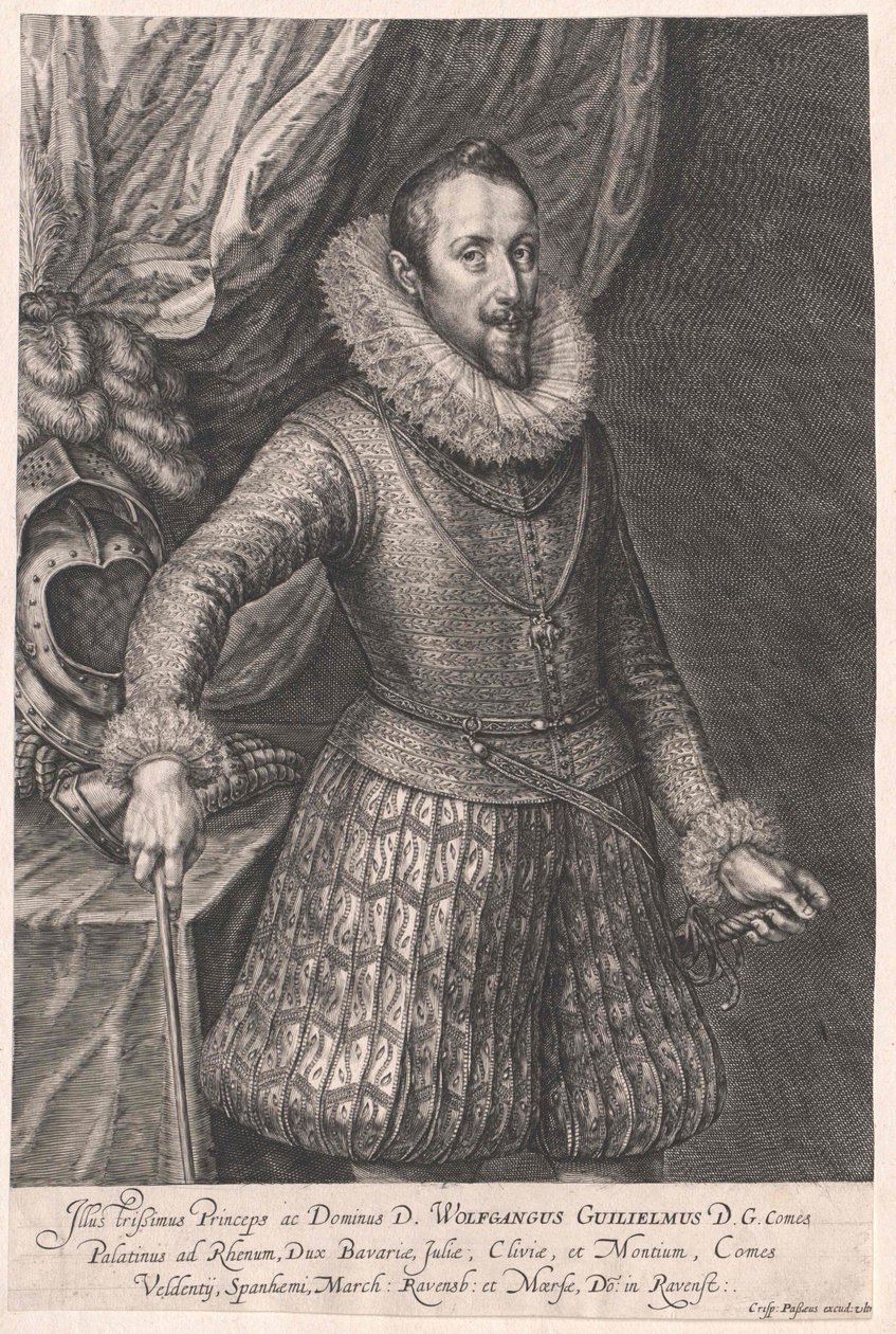 Neuburgin kreivi Wolfgang Wilhelm tekijältä Artist Unknown