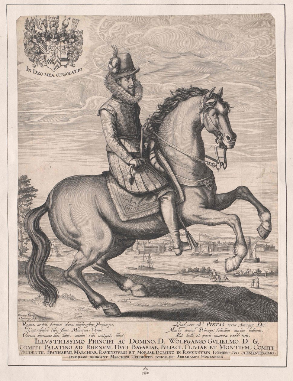 Neuburgin kreivi Wolfgang Wilhelm tekijältä Artist Unknown