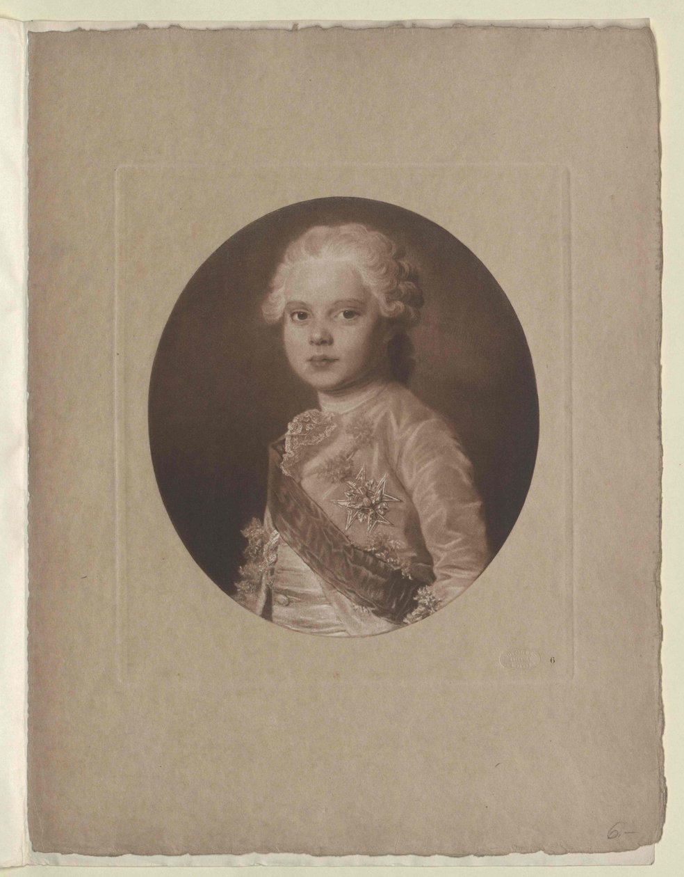 Ranskan Dauphin Louis XVII. tekijältä Artist Unknown