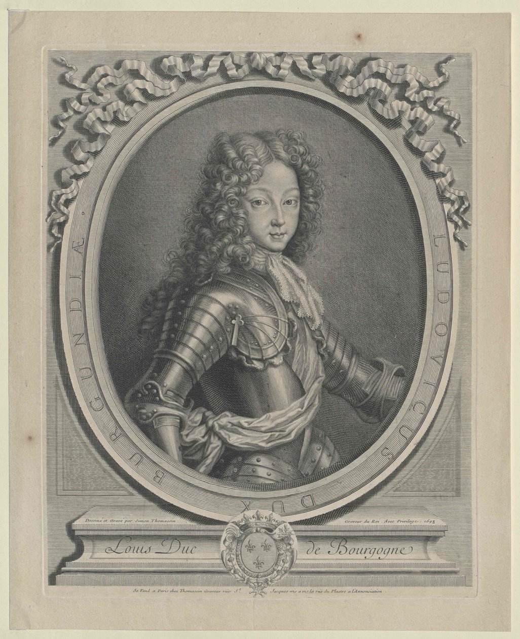 Ranskan Dauphin Ludwig tekijältä Artist Unknown