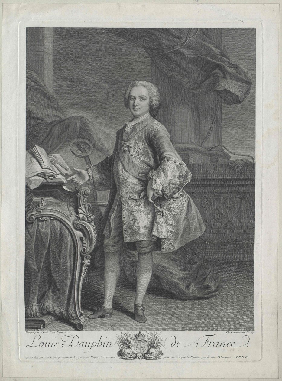 Ranskan Dauphin Ludwig tekijältä Artist Unknown
