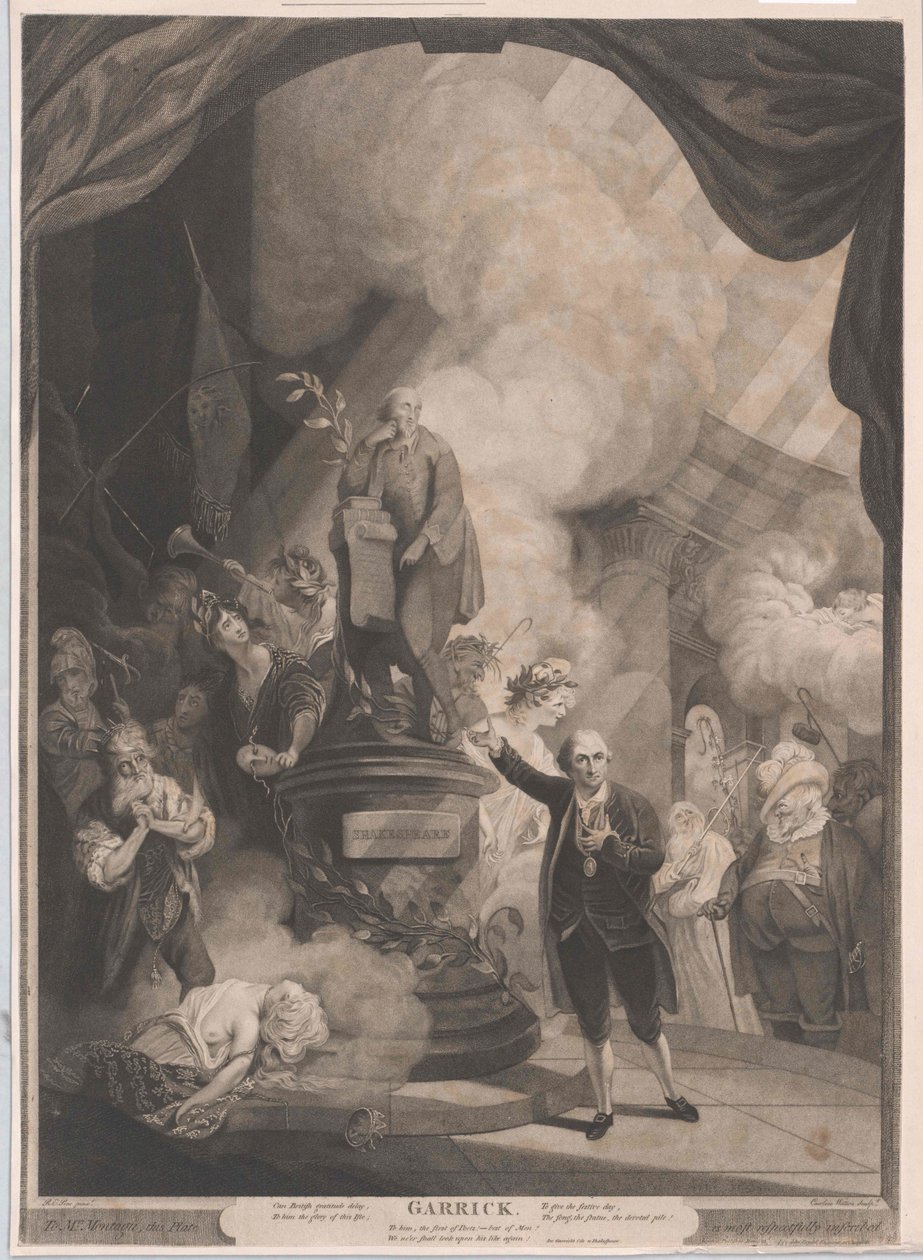 David Garrick tekijältä Artist Unknown