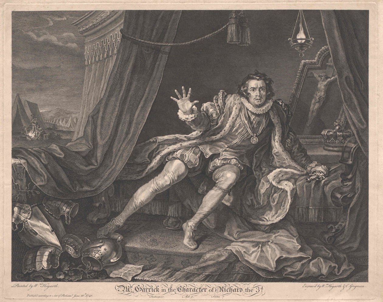 David Garrick tekijältä Artist Unknown