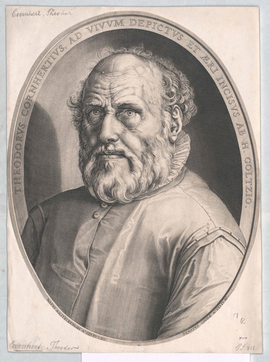 Dirck Volckertszoon Coornhert tekijältä Artist Unknown
