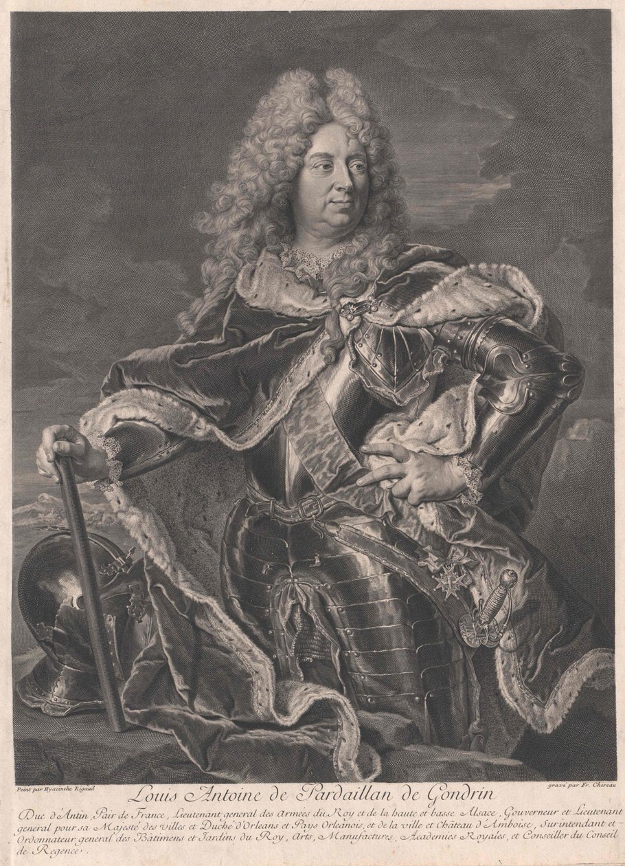 Pardaillan de Gondrinin herttua tekijältä Artist Unknown